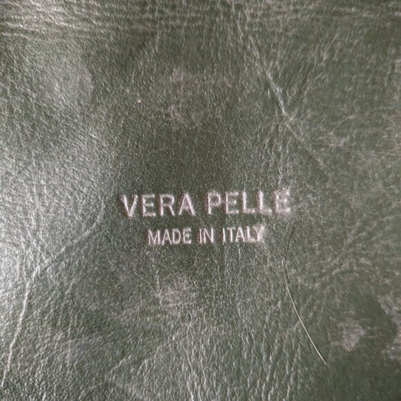 Italian leather cross body purse - Picture 4 of 5